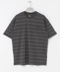 URBAN RESEARCH / アーバンリサーチ Tシャツ | ANOTHER OFFICE　O.MULTI STRIPE POCKET T-SHIRTS