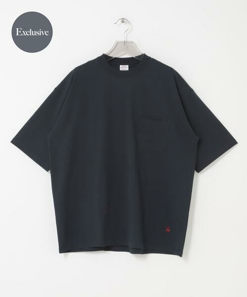URBAN RESEARCH / アーバンリサーチ Tシャツ | 『別注』BROOKS BROTHERS×URBAN RESEARCH　GF SHORT-SLEEVE POCKET T-SHIRTS（ネイビー）