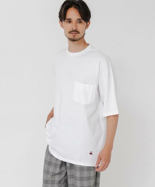 URBAN RESEARCH / アーバンリサーチ Tシャツ | 『別注』BROOKS BROTHERS×URBAN RESEARCH　GF SHORT-SLEEVE POCKET T-SHIRTS | 詳細13