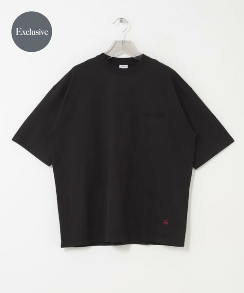 URBAN RESEARCH / アーバンリサーチ Tシャツ | 『別注』BROOKS BROTHERS×URBAN RESEARCH　GF SHORT-SLEEVE POCKET T-SHIRTS（ブラック）
