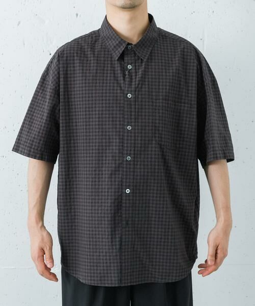 URBAN RESEARCH / アーバンリサーチ シャツ・ブラウス | ANOTHER OFFICE　HUGE GINGHAM CHECK SHIRTS | 詳細1