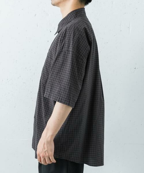 URBAN RESEARCH / アーバンリサーチ シャツ・ブラウス | ANOTHER OFFICE　HUGE GINGHAM CHECK SHIRTS | 詳細2