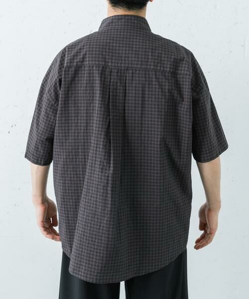 URBAN RESEARCH / アーバンリサーチ シャツ・ブラウス | ANOTHER OFFICE　HUGE GINGHAM CHECK SHIRTS | 詳細3