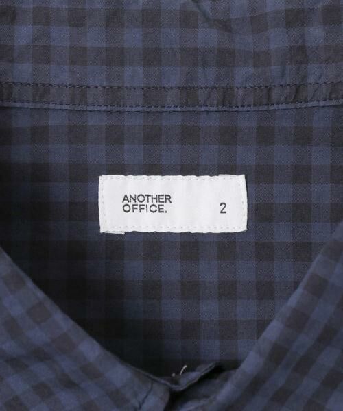 URBAN RESEARCH / アーバンリサーチ シャツ・ブラウス | ANOTHER OFFICE　HUGE GINGHAM CHECK SHIRTS | 詳細9