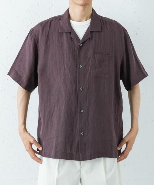 URBAN RESEARCH / アーバンリサーチ シャツ・ブラウス | 『別注』BROOKS BROTHERS×URBAN RESEARCH LINEN CAMP SHIRTS SHORT-SLEEVE | 詳細1