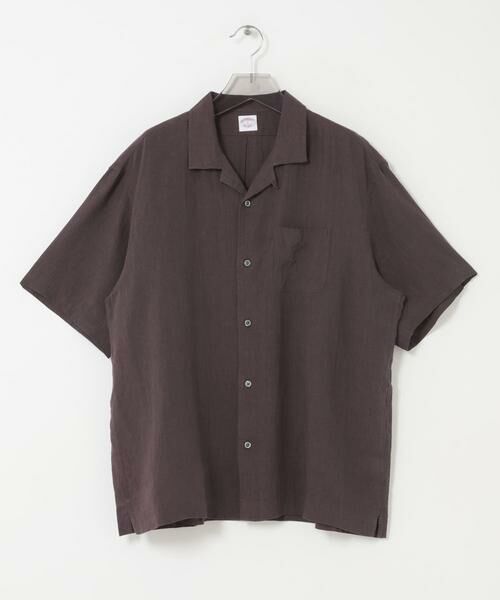 URBAN RESEARCH / アーバンリサーチ シャツ・ブラウス | 『別注』BROOKS BROTHERS×URBAN RESEARCH LINEN CAMP SHIRTS SHORT-SLEEVE | 詳細4