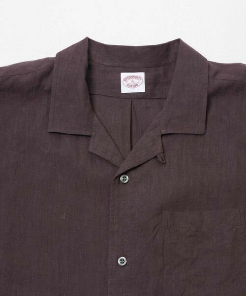 URBAN RESEARCH / アーバンリサーチ シャツ・ブラウス | 『別注』BROOKS BROTHERS×URBAN RESEARCH LINEN CAMP SHIRTS SHORT-SLEEVE | 詳細5