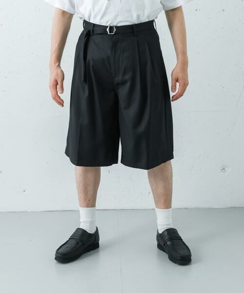 URBAN RESEARCH / アーバンリサーチ ショート・ハーフ・半端丈パンツ | ANOTHER OFFICE　H.STRIPE BERMUDA PANTS | 詳細5
