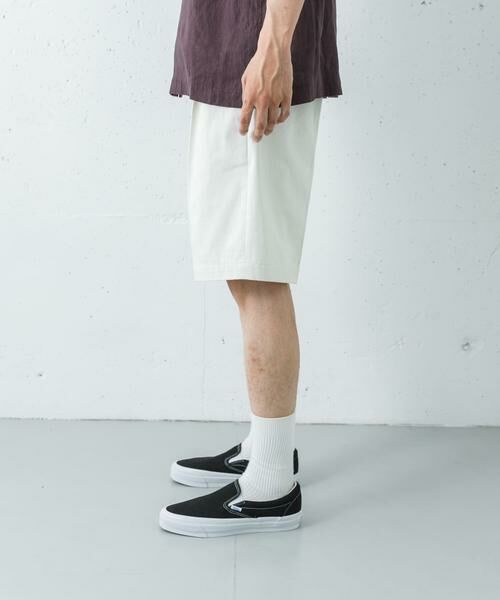URBAN RESEARCH / アーバンリサーチ ショート・ハーフ・半端丈パンツ | 『別注』BROOKS BROTHERS×URBAN RESEARCH　PLEAT SHORTS | 詳細9