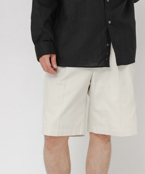 URBAN RESEARCH / アーバンリサーチ ショート・ハーフ・半端丈パンツ | 『別注』BROOKS BROTHERS×URBAN RESEARCH　PLEAT SHORTS | 詳細25