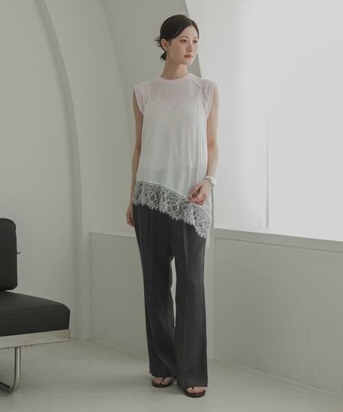 URBAN RESEARCH / アーバンリサーチ タンクトップ | ATON　FRESCA SINGLE JERSEY TANK-TOP | 詳細9
