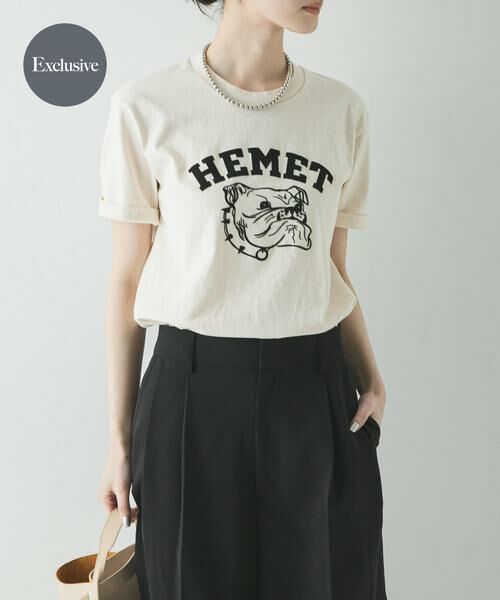 URBAN RESEARCH / アーバンリサーチ Tシャツ | 『別注』Mixta×URBAN RESEARCH　HEMET（ナチュラル）