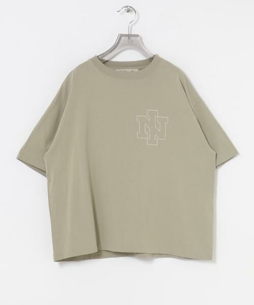 URBAN RESEARCH / アーバンリサーチ Tシャツ | REMI RELIEF　SP加工25/天竺Tシャツ（ベージュ）