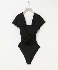 URBAN RESEARCH / アーバンリサーチ その他トップス | GANNI　SHINY DRAPED BODYSUIT