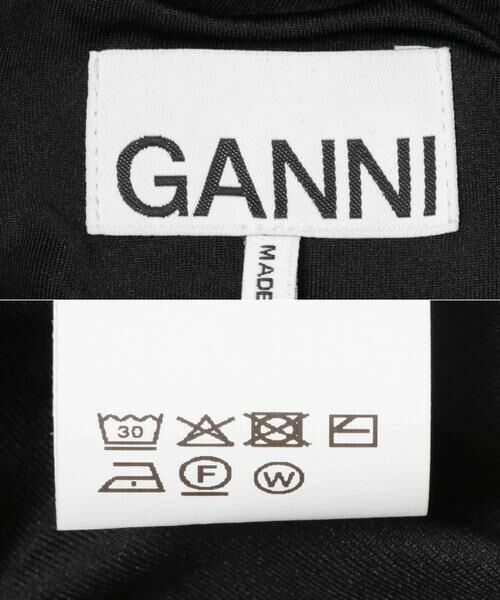 URBAN RESEARCH / アーバンリサーチ その他トップス | GANNI　SHINY DRAPED BODYSUIT | 詳細7