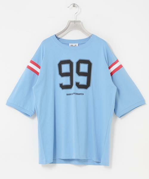 URBAN RESEARCH / アーバンリサーチ Tシャツ | BAUM UND PFERDGARTEN　ORGANIC COTTON JERSEY（ブルー）
