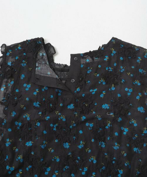 URBAN RESEARCH / アーバンリサーチ シャツ・ブラウス | crinkle crinkle crinkle　SHEER FLOWER VEST BLOUSE | 詳細7