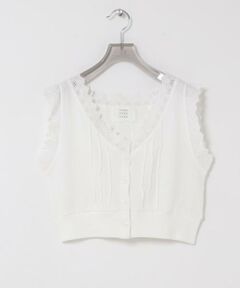 URBAN RESEARCH / アーバンリサーチ ベスト | crinkle crinkle crinkle　WAFFLE FRILL VEST