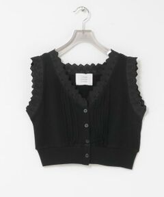 URBAN RESEARCH / アーバンリサーチ ベスト | crinkle crinkle crinkle　WAFFLE FRILL VEST
