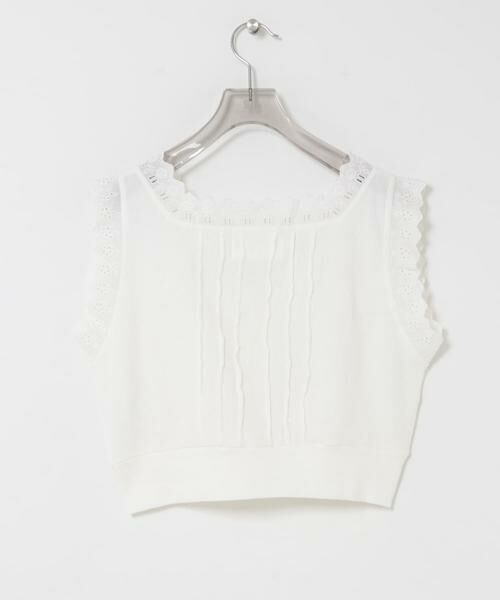 URBAN RESEARCH / アーバンリサーチ ベスト | crinkle crinkle crinkle　WAFFLE FRILL VEST | 詳細3