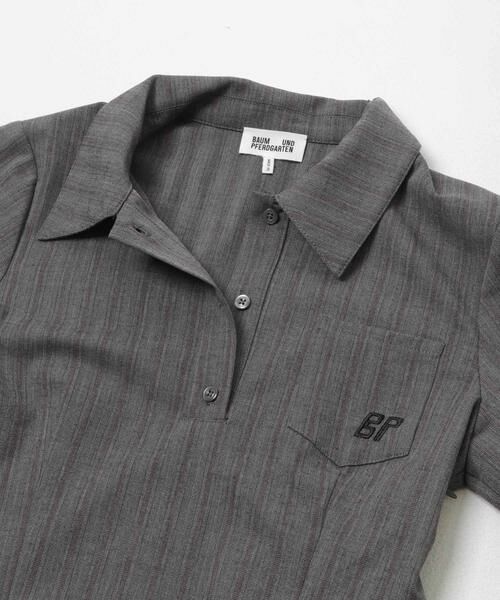 URBAN RESEARCH / アーバンリサーチ シャツ・ブラウス | BAUM UND PFERDGARTEN　RECYCLED HERRINGBONE SHIRTS | 詳細2
