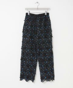 URBAN RESEARCH / アーバンリサーチ その他パンツ | crinkle crinkle crinkle　SHEER FLOWER EASY PANTS