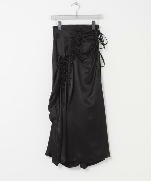 URBAN RESEARCH / アーバンリサーチ ロング・マキシ丈スカート | Create Clair　HAKAMA WRAP SKIRT（ブラック）