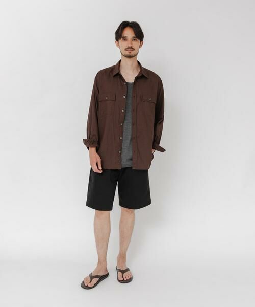 URBAN RESEARCH / アーバンリサーチ シャツ・ブラウス | 『別注』BROOKS BROTHERS×URBAN RESEARCH　SAFARI SHIRTS LONG-SLEEVE | 詳細9