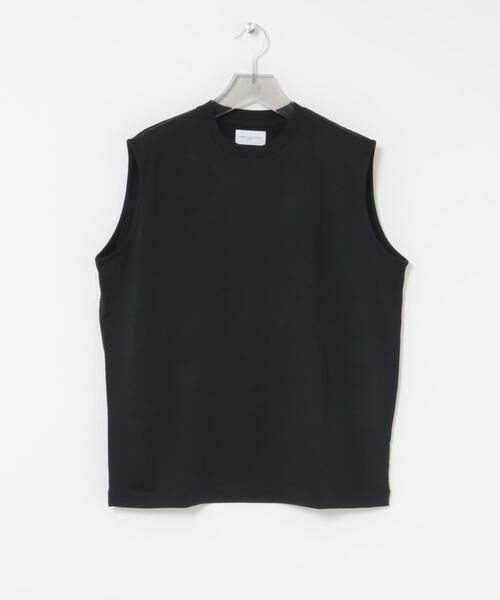 URBAN RESEARCH / アーバンリサーチ Tシャツ | new basic　WASHABLE MERINO WOOL NO-SLEEVE（ネイビー）