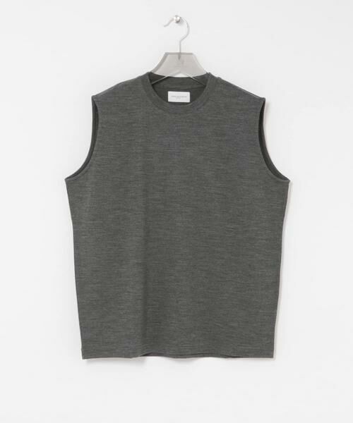 URBAN RESEARCH / アーバンリサーチ Tシャツ | new basic　WASHABLE MERINO WOOL NO-SLEEVE | 詳細6