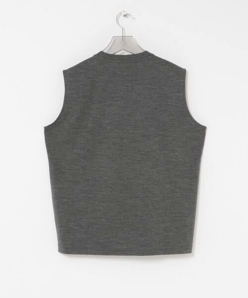 URBAN RESEARCH / アーバンリサーチ Tシャツ | new basic　WASHABLE MERINO WOOL NO-SLEEVE | 詳細7