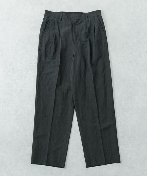 URBAN RESEARCH / アーバンリサーチ その他パンツ | new basic　WOOL LINEN TROUSER（ブラック）