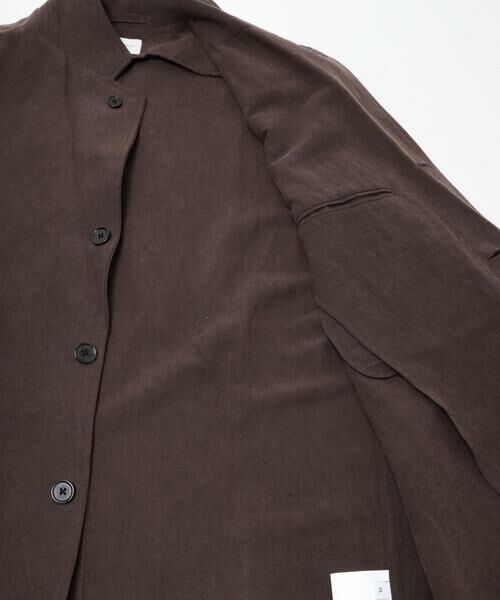 URBAN RESEARCH / アーバンリサーチ その他アウター | new basic　SILK LINEN SINGLE SHIRTS JACKET | 詳細3