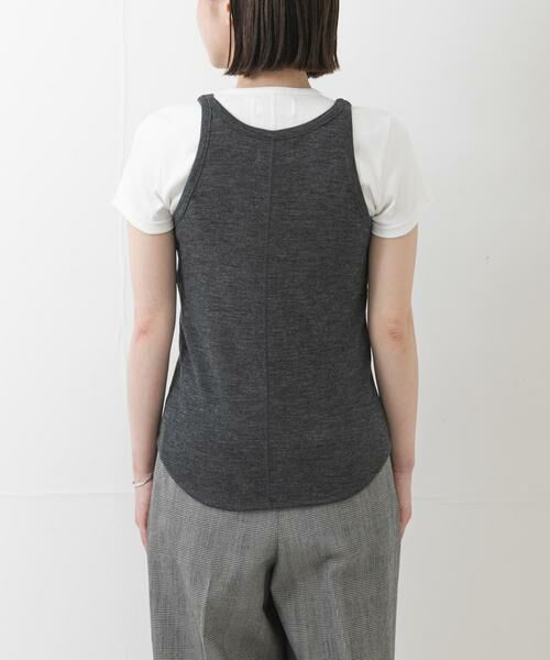 URBAN RESEARCH / アーバンリサーチ ニット・セーター | new basic　WASHABLE WOOL TANK TOP | 詳細13