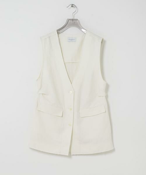 URBAN RESEARCH / アーバンリサーチ ベスト | new basic　SILK LINEN GILET | 詳細1