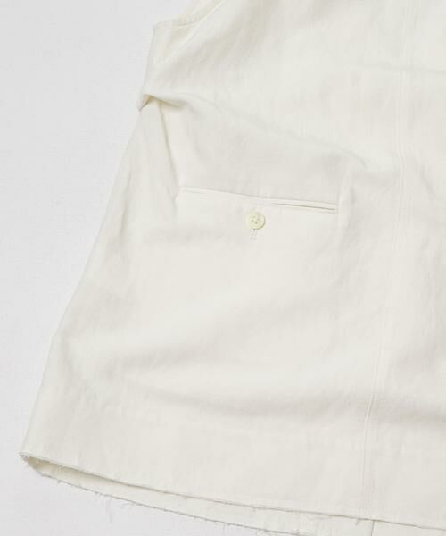 URBAN RESEARCH / アーバンリサーチ ベスト | new basic　SILK LINEN GILET | 詳細2