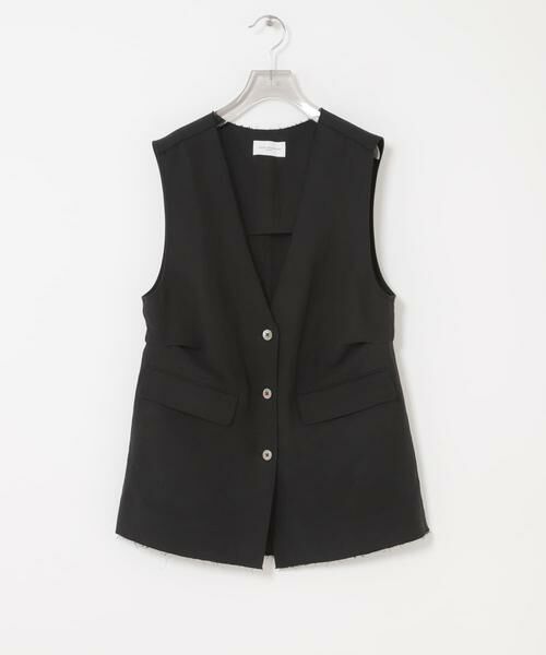 URBAN RESEARCH / アーバンリサーチ ベスト | new basic　SILK LINEN GILET | 詳細3