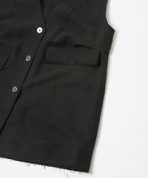 URBAN RESEARCH / アーバンリサーチ ベスト | new basic　SILK LINEN GILET | 詳細5