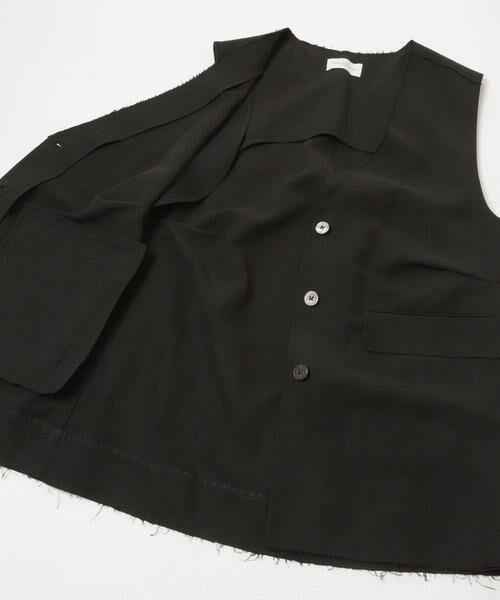 URBAN RESEARCH / アーバンリサーチ ベスト | new basic　SILK LINEN GILET | 詳細10