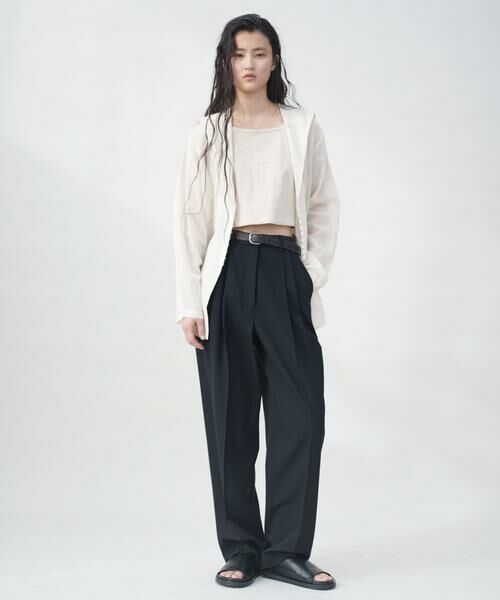 URBAN RESEARCH / アーバンリサーチ シャツ・ブラウス | new basic　SHEER VOILE SAILOR SHIRTS | 詳細2