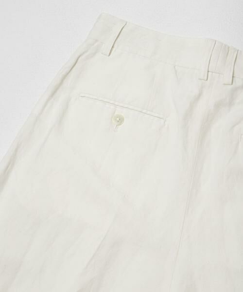 URBAN RESEARCH / アーバンリサーチ ショート・ハーフ・半端丈パンツ | new basic　SILK LINEN HALF PANTS | 詳細4