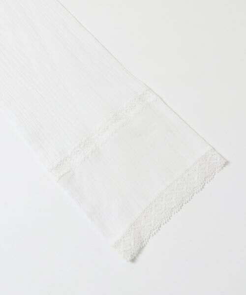 URBAN RESEARCH / アーバンリサーチ シャツ・ブラウス | Picchi nia　SOFT FRILL WHITE | 詳細3