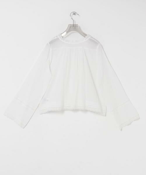 URBAN RESEARCH / アーバンリサーチ シャツ・ブラウス | Picchi nia　SOFT FRILL WHITE | 詳細5