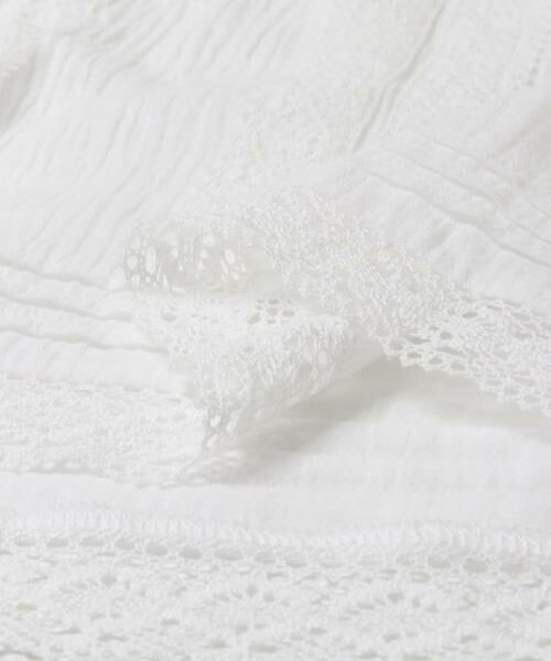 URBAN RESEARCH / アーバンリサーチ シャツ・ブラウス | Picchi nia　SOFT FRILL WHITE | 詳細6