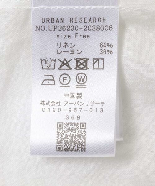 URBAN RESEARCH / アーバンリサーチ シャツ・ブラウス | Picchi Nia　WARM LINEN | 詳細12