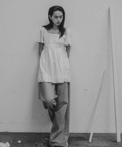 URBAN RESEARCH / アーバンリサーチ シャツ・ブラウス | Picchi nia　CLOUD LINEN（ホワイト）