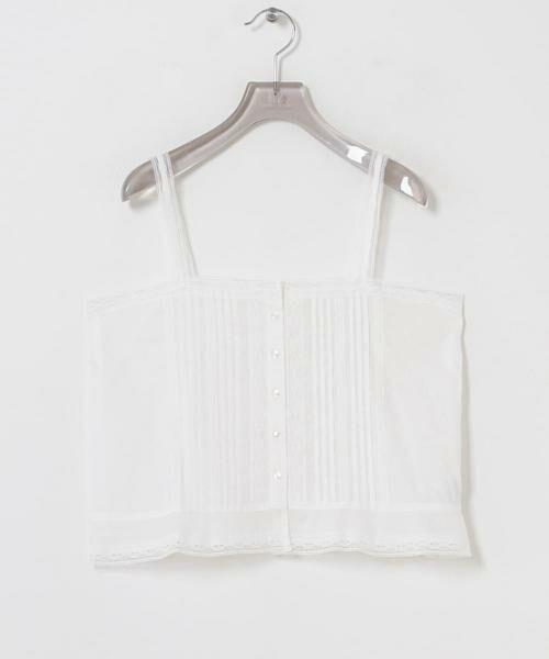 URBAN RESEARCH / アーバンリサーチ キャミソール・チューブトップ | Picchi nia　FEATHER WHITE | 詳細1