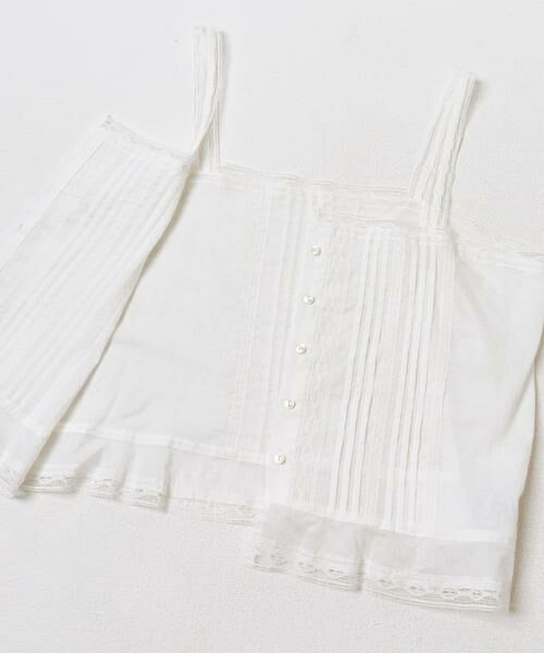 URBAN RESEARCH / アーバンリサーチ キャミソール・チューブトップ | Picchi nia　FEATHER WHITE | 詳細3