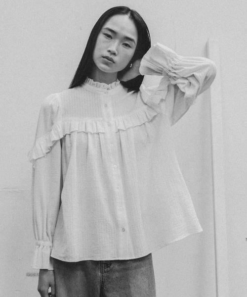 URBAN RESEARCH / アーバンリサーチ シャツ・ブラウス | Picchi nia　WARM CHALK（ホワイト）