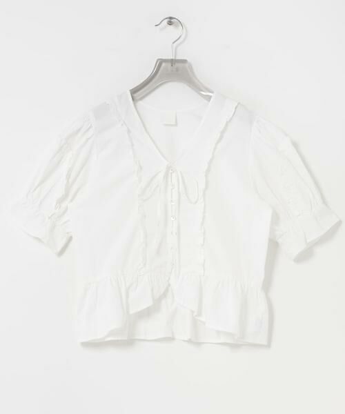 URBAN RESEARCH / アーバンリサーチ シャツ・ブラウス | Picchi nia 　ARCHITECT WHITE | 詳細1